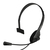 LogiLink HS0054 écouteur/casque Avec fil Arceau Bureau/Centre d'appels Noir