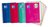 Oxford 400088484 cuaderno y block A4+ 120 hojas Azul, Fucsia, Color menta, Rojo