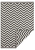 NORTHRUGS 103433-80X250 Teppich Outdoor Bodenmatte Rechteck Polypropylen (PP) Cremefarben, Schwarz