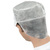 Artikelbild: PP-Schirmmütze mit Haarnetz weiß