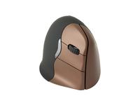 Evoluent Maus VerticalMouse 4 Small Drahtlos bl/brown USB retail