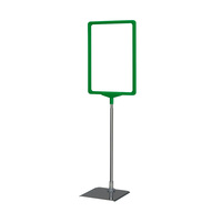 Kundenstopper / Plakat-Tischaufsteller / Plakatständer „Serie N“ | grün ähnl. RAL 6032 DIN A4