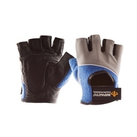 Impacto 400-00 Fingerless Gel Palm Padded Gloves (Pair) - Size LARGE