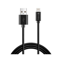SANDBERG Töltőkábel, USB>Lightning MFI 1m Black