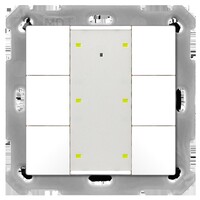 Taster Plus TS 55 6-fach Reinweiß matt BE-TA55T6.02