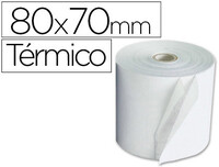 Rollo termico 80x68x11mm 58 grs