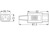 Gerätesteckdose C13, 3-polig, Kabelmontage, Schraubanschluss, 1,0 mm², schwarz,