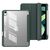 NEW YORK Mirror Pencil Case iPad 10.9 10th gen 2022. Dark Green front/Transparent back. Corner protection Tablet-Hüllen