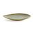 Olympia Kiln Triangular Plate in Beige Made of Porcelain 230(�)mm / 9"