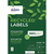 AVERY Boîte de 1600 étiquettes adresse Laser recyclées Blanc 99.1X33.9 LR7162-100
