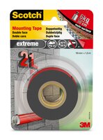 Scotch® Extreme Mounting Tape 19 mm x 1.5 m 1 Roll