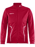 Craft Jacket Warm Club Jacket Jr 122/128 Bright Red