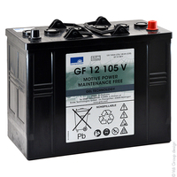 Batterie(s) Batterie traction SONNENSCHEIN GF-V GF12105V 12V 120Ah Auto