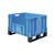 Heavy duty stacking containers