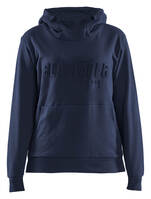 Damen Kapuzensweater 3560 3D dunkel marineblau