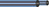 Pressluftschlauch Admiral® Blaustreif mit Kupplung 3/4 Zoll x 3/16 Zoll, 20 m