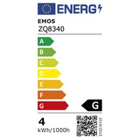 Emos LED izzó GU10 4.5W 350lm meleg fehér (ZQ8340)