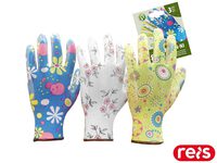 RĘKAWICE OCHRONNE RGARDEN-NI_9 MIX KOLORÓW 38
