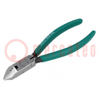 Pliers; side,cutting,for wire stripping; 150mm; without chamfer