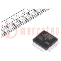 IC: mikrokontroller ARM; LQFP48; 1,8÷3,3VDC; Kül.megsz: 34; Cmp: 1