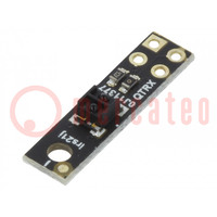 Sensor: distancia; reflectivo; 2,9÷5,5VDC; analógico; Ch: 1; 20x5mm