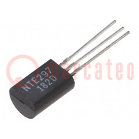 Transistor: NPN; bipolaire; 80V; 0,5A; 1W; TO92