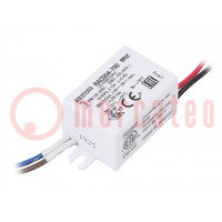 Power supply: switched-mode; LED; 4W; 3÷6VDC; 700mA; 90÷264VAC