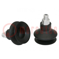 Suction cup; 22mm; M5-AG; Shore hardness: 55; 1.4cm3; FSGA