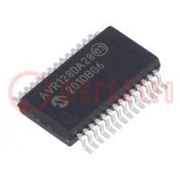 IC: microcontroller AVR; SSOP28; 1,8÷5,5VDC; Cmp: 3; AVR128; AVR-DA