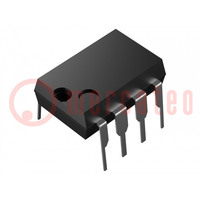 IC: PIC microcontroller; 1.75kB; 20MHz; CMOS,ICSP; 2÷5.5VDC; THT