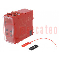Module: safety relay; 48÷240VAC; 48÷240VDC; IN: 3; -25÷50°C; IP20