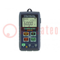 Data logger; AC voltage,AC current,leakage current; Ch: 3; 9.9V