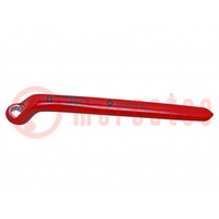 Wrench; insulated,single sided,box; 8mm