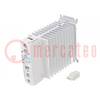 Relay: solid state; Ucntrl: 110÷230VAC,24VDC; 30A; 24÷230VAC