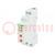Module: relais de surveillance de tension; 50÷450VAC; SPDT; IP20