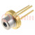 Diode: laser; 630÷640nm; 10mW; 7,5/33; TO18; THT; 2,2÷2,5VDC; rouge