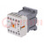 Contactor: 3-pole; NO x3; Auxiliary contacts: NO; 24VDC; 12A; IP20
