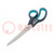 Scissors; universal; Tool length: 250mm; Blade length: 130mm