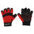 Gants de protection; Dimension: 10; noir-rouge; sans doigts