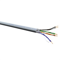 ROLINE FTP kabel Cat.5e (Class D), soepel, 100m