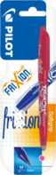 Tintenroller FriXion Ball 0.7, radierbare Tinte, nachfüllbar, umweltfreundlich, 0.7mm (M), Pink, Blister