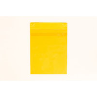 Magnettaschen aus Kunststofffolie, Regenschutzklappe, 26,0x36,5cm Version: 2 - gelb