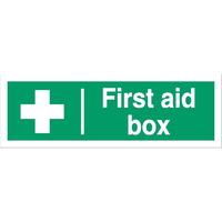 First Aid Box 300X100mm SP058SAV