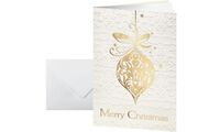 sigel Weihnachtskarte "Golden Fantasy", A6 (A5) (8203493)