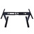 Eleketrisch Höhenverstellbarer Schreibtisch Tischgestell Länge: 1300-1600mm, Höhe:670-1200mm, 95 kg schwarz (1 Stück)
