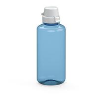 Artikelbild Drink bottle "School" clear-transparent, 1.0 l, translucent-blue/white
