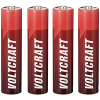 VOLTCRAFT INDUSTRIAL LR03 MICRO (AAA)-BATERÍA ALCALINA-MANGAN 1350MAH 1.5V 4ST.