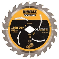 DEWALT DT40270-QZ- DT40270 LAME ALÉSAGE DIAMANT 24 DENTS 190 MM POUR DCSDCS577