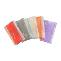 BOÎTE DE 50 MASQUES RESPIRATOIRES JETABLES 4 PLIS TYPE II R BFE > 98 % MULTICOLORES - MASQUES13 NOTRE SELECTION