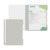 Plastik-Hefter Standard Recycled, A4, langes Beschriftungsfeld, PP, grau